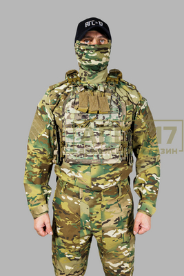 Фото <a href="/catalog/bronezaschita/plitniki" hreflang="ru">Плитники</a> - Плитник  с подсумками &quot;Yakeda&quot; (мультикам)