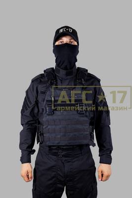 Фото <a href="/catalog/bronezaschita/plitniki" hreflang="ru">Плитники</a> - Плитник &quot;Панцирь-2&quot; Легион (черный)