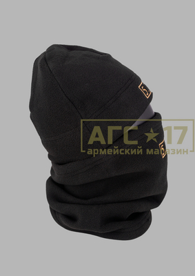 Изображение Комплект шапка+баф флис 5.11 (черный)