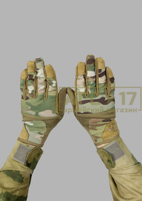 Изображение Перчатки Helikon RANGE multicam/coyot