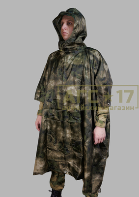 Фото Пончо &quot;Барс&quot; (мох)