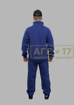 Фотография Костюм спортивный &quot;Армия России&quot; флис (синий)