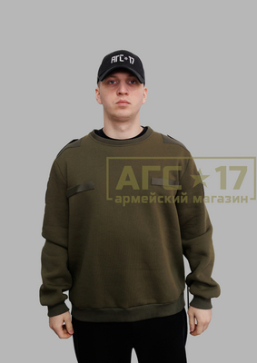 Изображение Кофта офисная- флис &quot;АГС-17&quot; (олива)