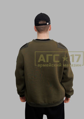 Фотография Кофта офисная- флис &quot;АГС-17&quot; (олива)