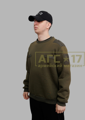 Фото товара Кофта офисная- флис &quot;АГС-17&quot; (олива)