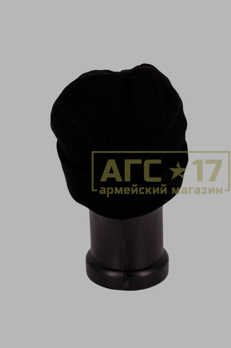 Изображение Шапка вязаная (черный)