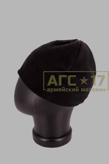 Изображение Шапка флис (черный)