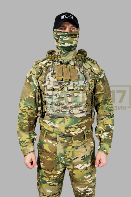Фото <a href="/catalog/bronezaschita/plitniki" hreflang="ru">Плитники</a> - Плитник  с подсумками &quot;Yakeda&quot; (мультикам)