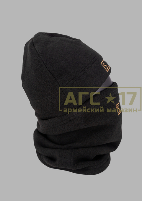 Изображение Комплект шапка+баф флис 5.11 (черный)