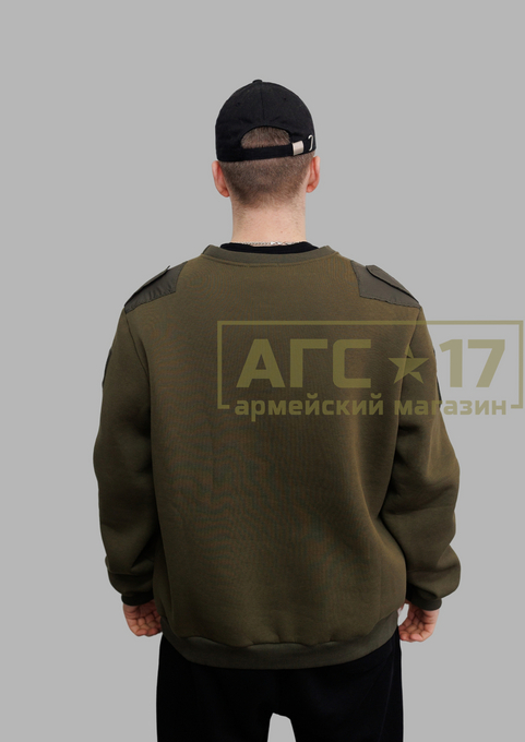 Фотография Кофта офисная- флис &quot;АГС-17&quot; (олива)