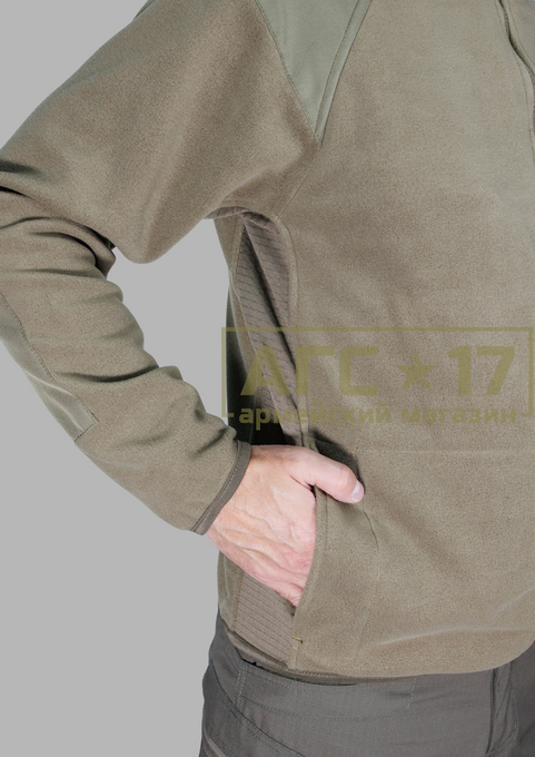 Фото <a href="/catalog/voennaya-odezhda/kofty" hreflang="ru">Кофты</a> - Кофта флис СПН (олива)