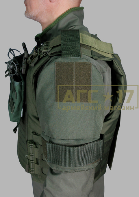 Фото <a href="/catalog/bronezaschita/ballisticheskaya-zaschita" hreflang="ru">Баллистическая защита</a> - Защита плеч (олива)