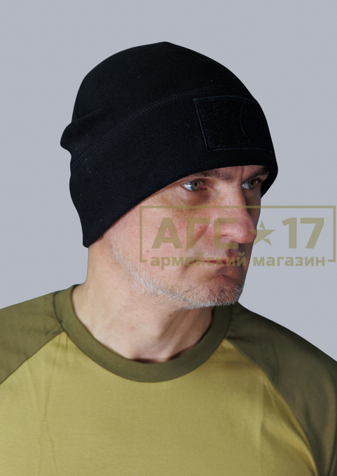 Изображение Шапка флисовая  (черный)