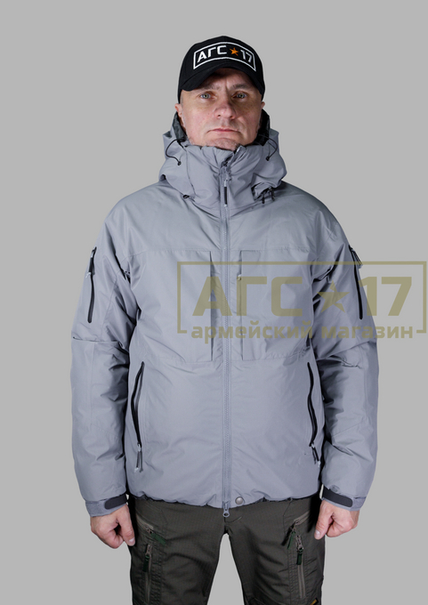 Изображение Куртка зимняя Штурм (серый)