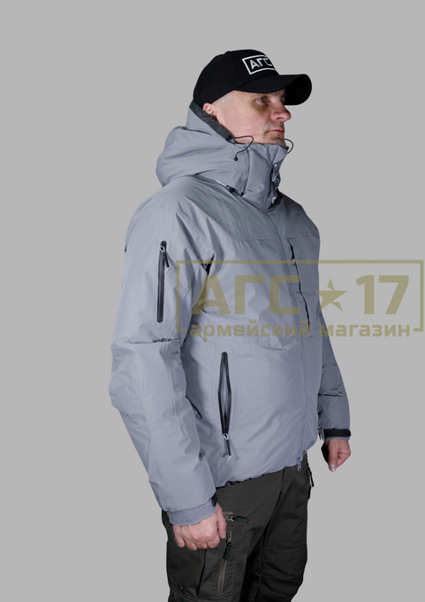 Фото Куртка зимняя Штурм (серый)
