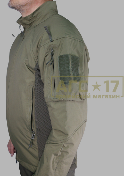 Фото <a href="/catalog/voennaya-odezhda/kurtki-i-zhilety" hreflang="ru">Куртки и Жилеты</a> - Ветровка "Альфа" Сухопут (олива)