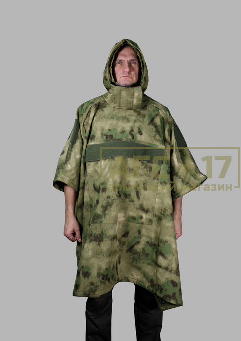 Фото <a href="/catalog/voennaya-odezhda/maskkhalaty" hreflang="ru">Маскхалаты</a> - Пончо "Gongtex" SoftShell (мох)