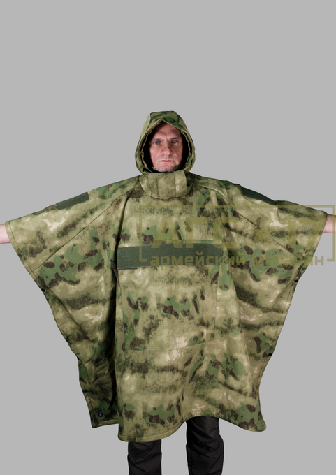 Фото Пончо "Gongtex" SoftShell (мох)