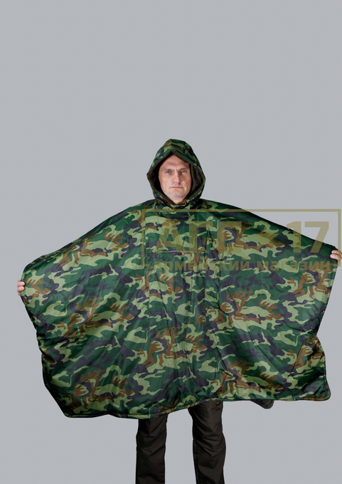 Фотография Пончо зимнее