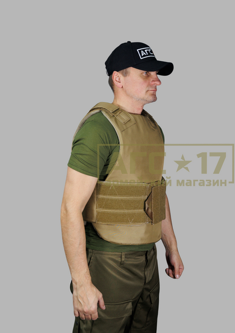 Изображение Бронежилет скрытного ношения Милитари Урал (песок)