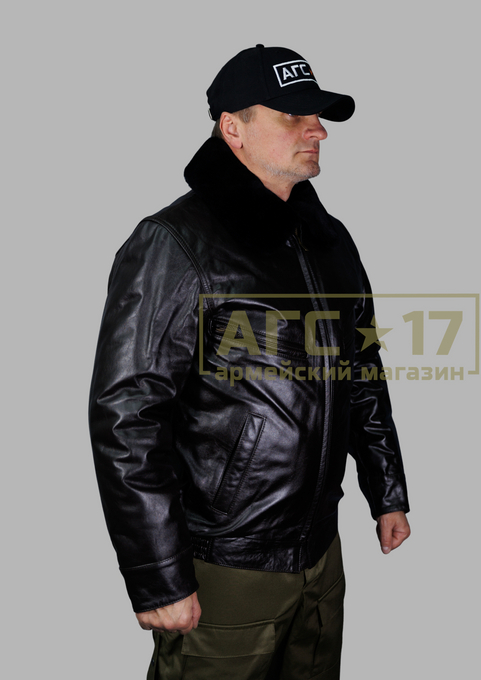 Фото Куртка летная кожаная 