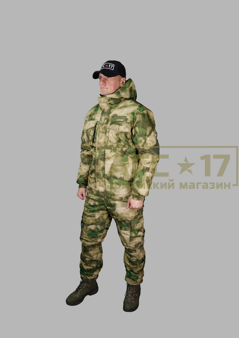 Фото товара Костюм зимний горка Тайга (мох)