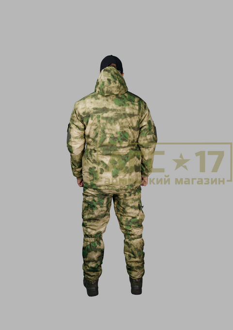 Фотография Костюм зимний горка Тайга (мох)