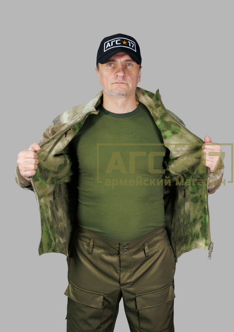 Фото <a href="/catalog/voennaya-odezhda/kurtki-i-zhilety" hreflang="ru">Куртки и Жилеты</a> - Куртка флисовая двусторонняя "A-TACS" 