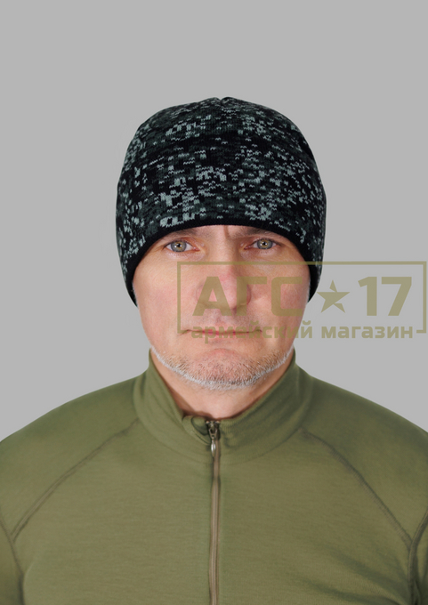 Фото Шапка флис (камуфляж)