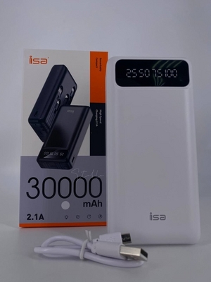 Фото Power bank 30000 mah в белом цвете