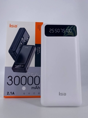 Изображение Power bank 30000 mah в белом цвете