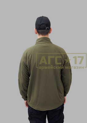 Фотография Флисовая кофта ALPHA Tactical Helikon (олива)