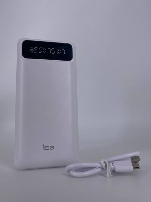 Фото товара Power bank 30000 mah в белом цвете