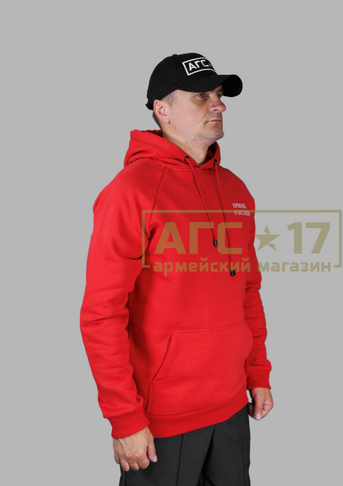 Фото Толстовка &quot;Армия России&quot; (красный)