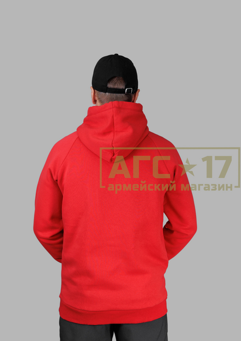 Фото <a href="/catalog/voennaya-odezhda/kofty" hreflang="ru">Кофты</a> - Толстовка &quot;Армия России&quot; (красный)